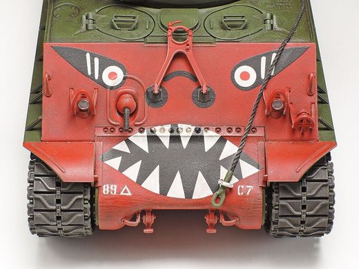 Сборная модель 1/35 американский танк M4A3E8 Sherman "Easy Eight" Корейская война Tamiya 35359