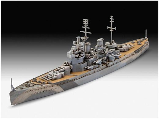 Сборная модель линкора HMS King George V 1:1200 Revell 05161