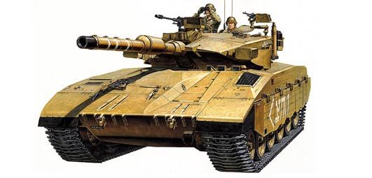 Сборная модель 1/35 танк I.D.F. Main Battle Tank Merkava Mk III Academy 13267
