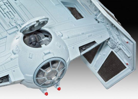 Сборная модель космического корабля Darth Vader's TIE Fighter Revell 03602 1:121