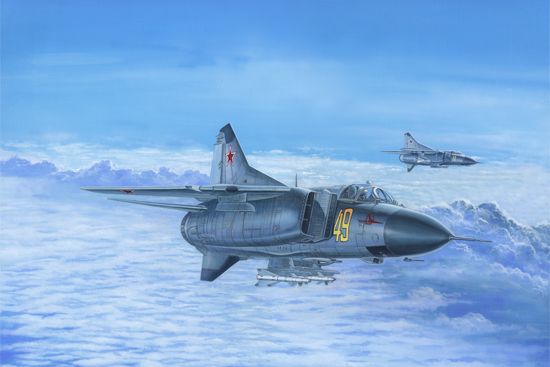 Збірна модель 1/48 винищувач МіГ-23М "Флогер-Б" Trumpeter 02853