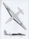 Сборная модель 1/48 разведывательного самолета Lockheed U-2D IR Sensor Carried Ver. Dragon Lady High-Attitude Reconnaissance Aircraft AFV Club 48113