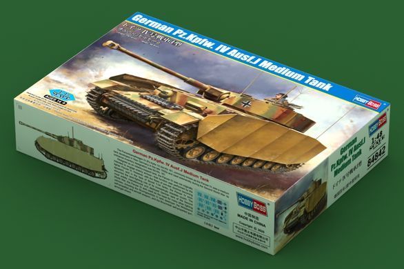 Assembled model 1:48 tank German Pz.Kpfw. IV Ausf.J Medium Hobby Boss 84842