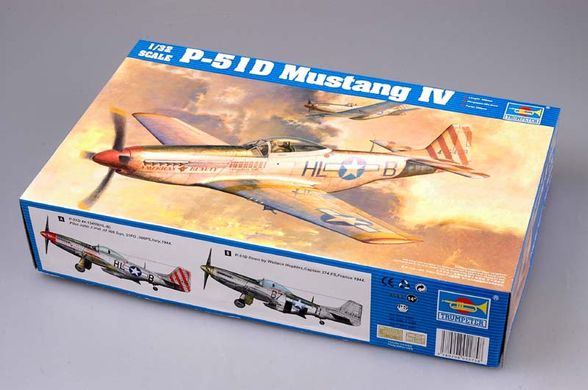 Сборная модель 1/32 истребитель P-51D "Мустанг" Trumpeter 02275