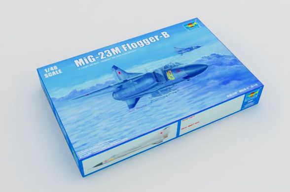 Збірна модель 1/48 винищувач МіГ-23М "Флогер-Б" Trumpeter 02853