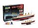 Prefab model 1/700 ship R.M.S. Revell 05727 Titanic Set