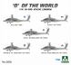 Assembled model 1/35 helicopter "D" OF THE WORLD AH-64D Attack Helicopter (Limited Edition) Takom TAKO2606
