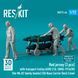 Figures 1:72 Red Tank (3 pcs.) (Modern) with AERO 21A (MHU-191A/M) transport cart (1 pc.) (for Mk.82 family bombs) Reskit RSF72-0046