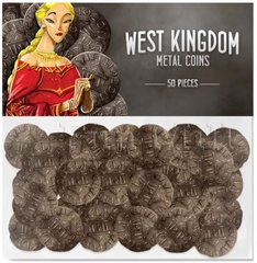 Metal coins for Architects of the West Kingdom (Architects of the West Kingdom - metal coins)