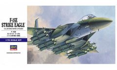 Збірна модель 1/72 реактивний літак F-15E Strike Eagle U.S Air Force Fighter/Attacker Hasegawa 00540