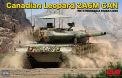 Сборная модель 1/35 танк "Леопард" Leopard 2A6M CAN Rye Field Model RM-5076