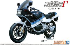 Збірна модель 1/12 мотоцикл Suzuki GJ21A RG250 Gamma '84 Aoshima 06322