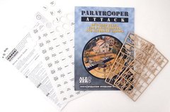 Военная игра с миниатюрами солдатиков "Атака парашютистов" Italeri 6701