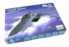 Збірна модель 1/72 літака Lockheed Martin F-22 Raptor Italeri 1207