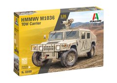 Сборная модель 1/35 бронеавтомобиль Humvee HMMWV M1036 TOW Carrier Hammer Italeri 6598