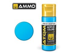 Акриловая краска ATOM Bright Blue Ammo Mig 20112