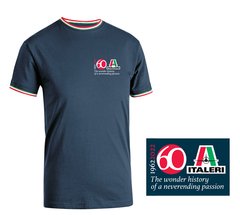 T - shirt Blue Navy 60th Ann.(size L) Italeri 09403