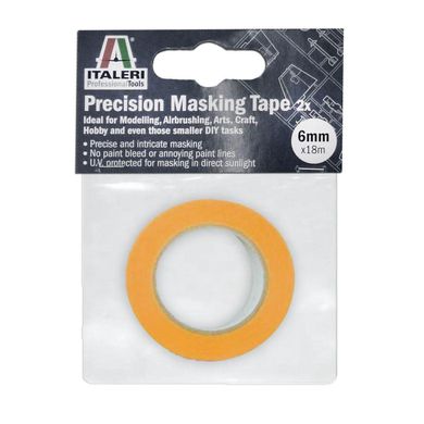 Лента маскировочная Precision Masking Tapes 6mm (2x) Italeri 50827