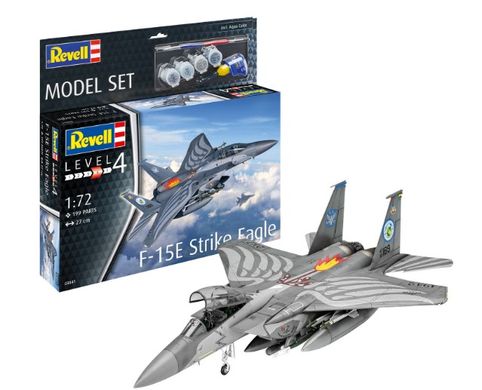 Стартовый набор для моделизма 1/72 самолет F-15E Strike Eagle Revell 63841