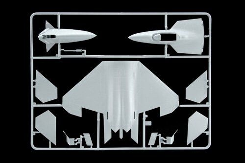 Сборная модель самолета Lockheed Martin F-22 Raptor Italeri 1207