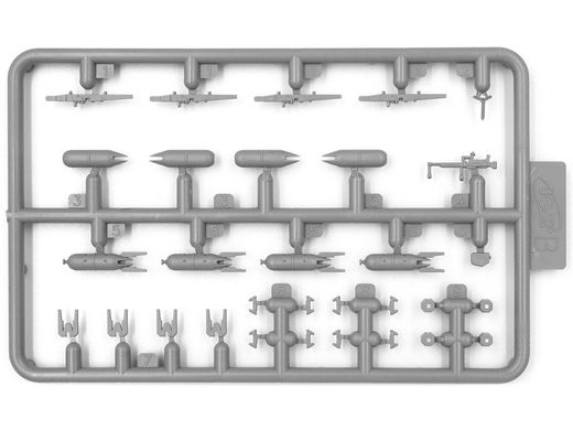 Набір збірних моделей 1/72 Біплани 1930-1940-х років (Не-51A-1, Ki-10-II, U-2/Po-2VS) ICM 72210
