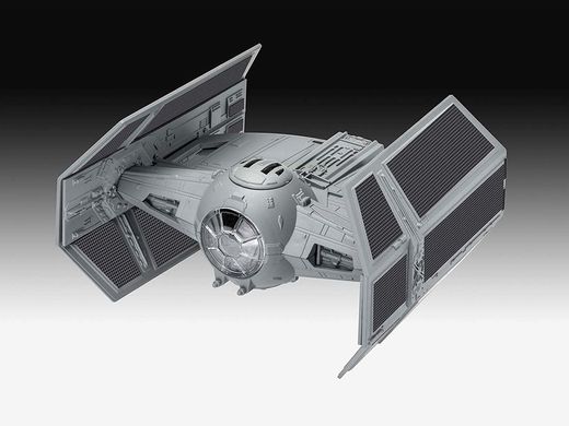 Сборная модель космического корабля Darth Vader's Tie Fighter Easy-Click System Revell 01102 1:121