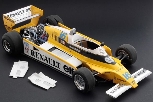 Збірна модель 1/12 болід Формула 1 Renault RE20 Turbo Italeri 4707