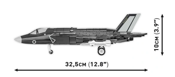 Учебный конструктор самолет 1/48 F-35B Lightning II COBI 5830