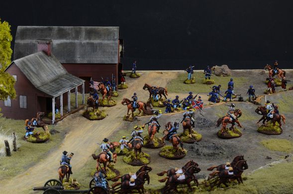 Збірна модель 1/72 битва за ферму Громадянська війна у США - 1864 р. Italeri 6179