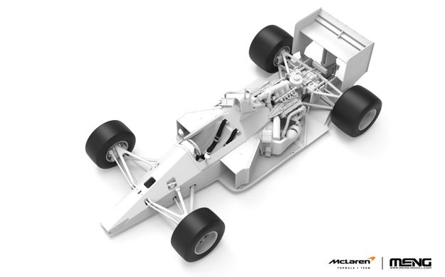 Prefab model 1/24 car McLaren MP4/4 1988 Meng CS-007