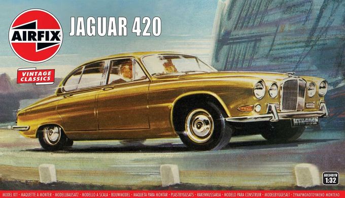 Сборная модель 1/32 автомобиль Jaguar 420 Airfix A03401V