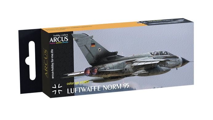 Luftwaffe Norm'95 Arcus 2051 enamel paint set