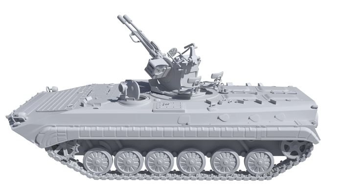 Збірна модель 1/72 з смоли 3D друк БМП-1 із встановленним ЗУ-23-2 BOX24 72-018