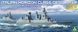 Сборная модель 1:350 итальянский эсминец класса Horizon D553 Andrea Doria/D554 Caio Duilio Takom 6
