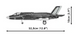 Учебный конструктор самолет 1/48 F-35B Lightning II COBI 5830
