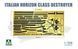 Сборная модель 1:350 итальянский эсминец класса Horizon D553 Andrea Doria/D554 Caio Duilio Takom 6
