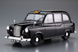 Збірна модель 1/24 автомобіль FX-4 London Black Cab 1968 The Model Car No.68 Aoshima 05967