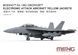 Assembled model 1:48 Boeing EA-18G Growler Electronic Attack Aircraft Yellow Jackets Meng Model