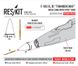Масштабна модель 1/48 носовий конус з трубкою Піто F-105 (G,D) "Thunderchief" для набору HobbyBoss Reskit RSU48-0340, В наявності
