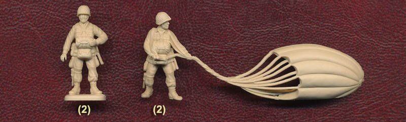 Військова гра з моделями солдатиків "Атака парашутистів" Italeri 6701