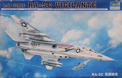 Збірна модель 1/48 літак North American RA-5C Vigilante Trumpeter 02809