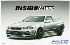 Сборная модель 1/24 автомобиль Nismo BNR34 Skyline GT-R Z-tune '04 Aoshima 05831