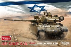 Збірна модель 1/35 ізраїльський танк Centurion Sho`t Kal "Gimel" з тараном Amusing Hobby 35A032