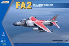 Сборная модель 1/48 самолет FA2 Sea Harrier FA 2 Kinetic 48041