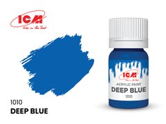 Акрилова фарба Темно-синій (Deep Blue) ICM 1010