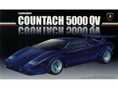 Збірна модель автомобіля Lamborghini Countach 5000 Quattrovalvole | 1:24 Fujimi 12655