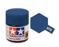 Акриловая краска XF8 Синяя (blue) 10мл Tamiya 81708