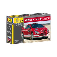 Збірна модель автомобіля Peugeot 307 WRC'04 Heller 80115 1:43