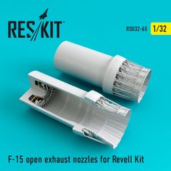 Scale Model F-15 Open Nozzles for Revell Kit (1/32) Reskit RSU32-0065, Out of stock
