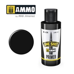 Грунт чорний акриловий One Shot Professional Primers - Black Ammo Mig 2023